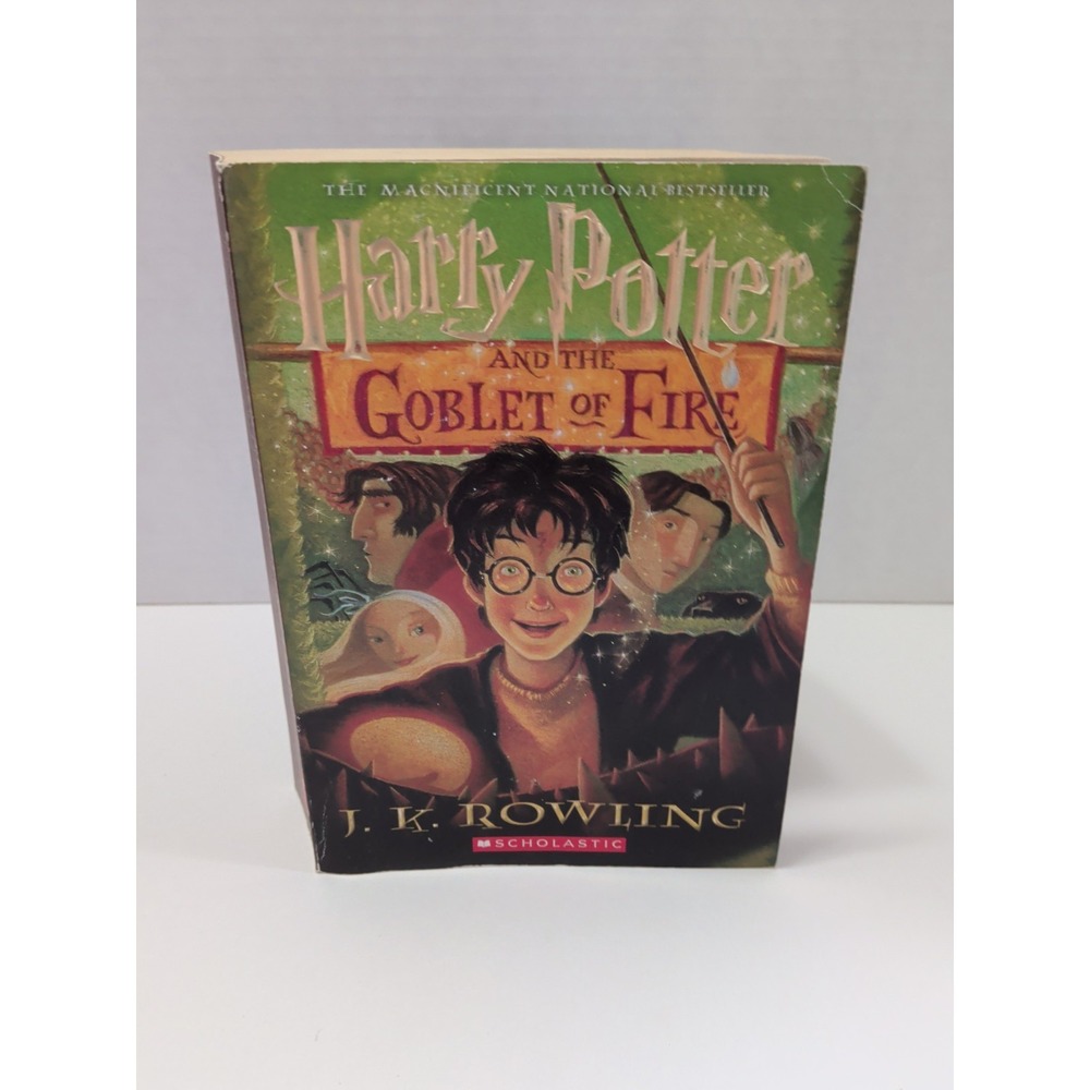 Harry Potter and the Goblet of‎ Fire J.K. Rowling Scholastic Paperback Book 4